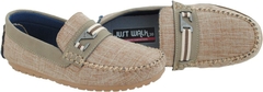 Mocassim Infantil Masculino Mescla Palha - loja online