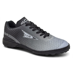 Chuteira EGM Masculina Bravo Society ( quadra ) Preta e Branca - comprar online