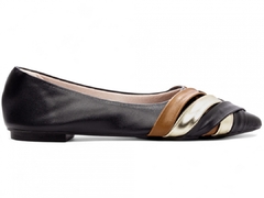 Sapatilha Mocassim Feminino Bico Fino - Elegância Clássica com Toque Moderno - comprar online