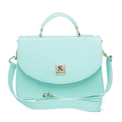Mini Bag SANTUCCI Feminina Azul Bebê - Calcadospravc | Loja de Calçados