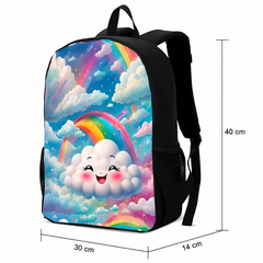 Mochila Infantil Nuvem Azul - comprar online