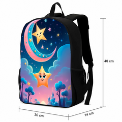 Mochila Infantil Lua Azul - comprar online
