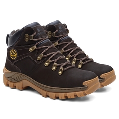 Bota Coturno Toronto Masculina Marrom - comprar online