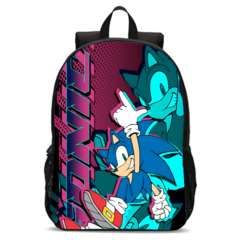 Mochila Infantil Sonic Roxo