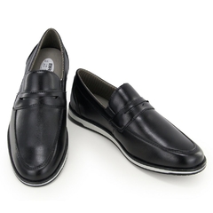 Sapato Masculino Preto Elegância e Conforto d Todas Ocasiões - comprar online