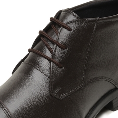 Bota Social Masculina Café | Estilo e Conforto Duradouro