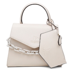 Bolsa Feminina Corrente Off White na internet