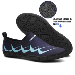 Sapatilha Aquática Boo Azul Escuro - loja online