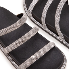 Papete Preta Com Pedrarias – Estilo, Praticidade e Conforto - comprar online