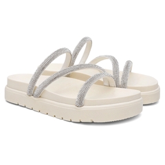 Papete Feminina Alça Branca - comprar online