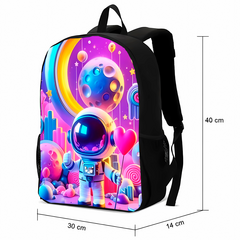 Mochila Infantil Astro Rosa - comprar online