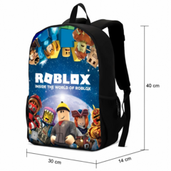 Mochila Infantil Roblox Azul - comprar online