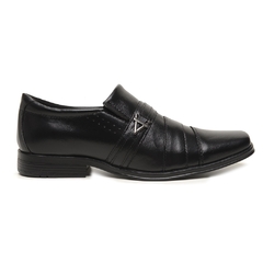Sapato Social Masculino Preto + Fivela Elegância e Conforto