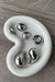 Aros＃11 Drop Silver - tienda online