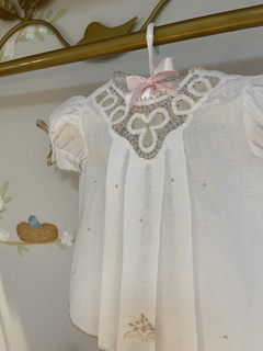 Vestido Lydia Palha + Calcinha - RN a 3 meses na internet