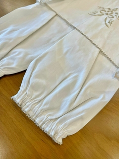 Conjunto Pagão Bege - RN a 3 meses - Enxoval de Casa e Bebê - CASA|015