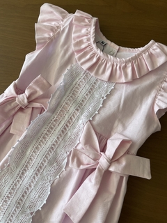 Romper Renascença Rosa - 01 ano - comprar online