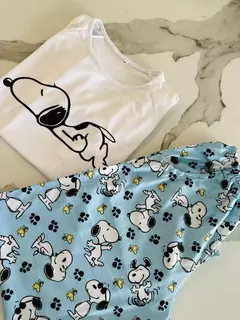 PIJAMA SNOOPY BLUE