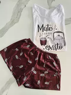 PIJAMA CORTO MATE - comprar online