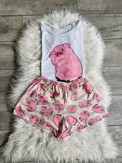 PIJAMA CORTO pato el chanchito