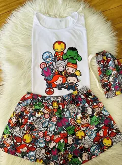 PIJAMA CORTO MARVEL