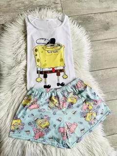 PIJAMA CORTO BOB ESPONJA en internet