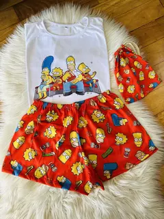 PIJAMA CORTO SIMPSON