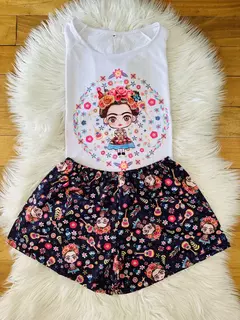 PIJAMA CORTO FRIDA - comprar online
