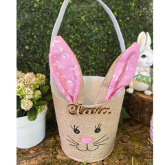 CESTA CAÇA OVOS ROSA - comprar online