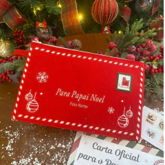 CARTEIRA COM CARTA PAPAI NOEL