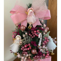 ÁRVORE 60CM ROSA - Comemore decore
