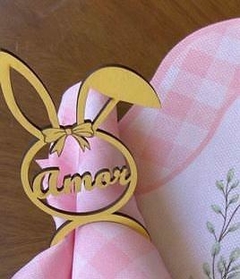 PORTA GUARDANAPO NOME - Comemore decore
