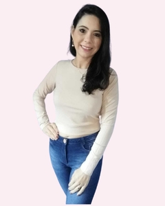 Blusa Canelada Curta