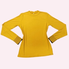 Blusa Canelada com punhos - comprar online