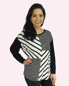 Blusa Estampada na Frente