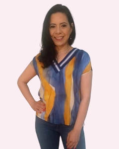 Blusa Estampada na Frente na internet
