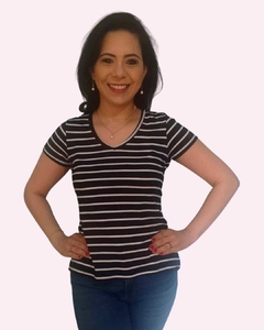 Blusa Alongada Atrás