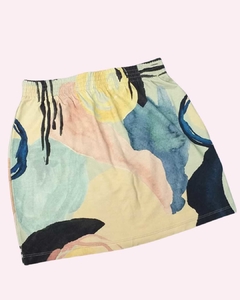 Saia Molecoton Estampada - comprar online
