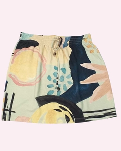 Saia Molecoton Estampada