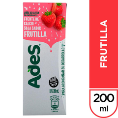 Ades Soja y Frutilla 200 ml.