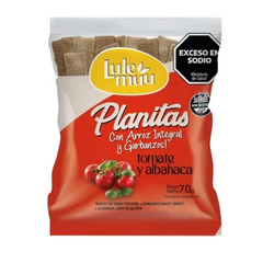 Lulemuu Planitas Tomate y Albahaca 70gr