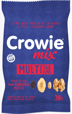 Crowie Mix de Frutos secos MULTITASKING x 30 g.