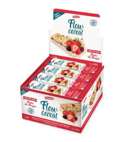 Flow cereal barritas de frutos rojos con yogurt caja x 20unid