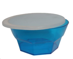 Compotera Grande Cristal Con Tapa 1600 Cm3 transparente