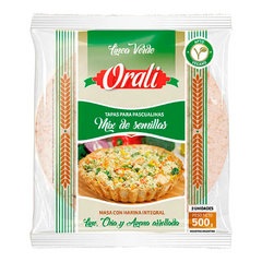 Orali Tapas pascualina mix de semillas 500gr CONGELADA