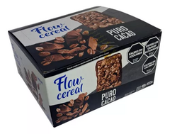 Flow cereal barritas chocolate PURO CACAO caja x 20unid