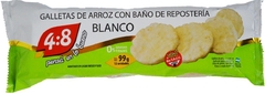 Galletas de Arroz con Chocolate Blanco 4:8 SIN TACC- 99 g.