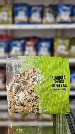 Granola crocante con pasa y pasta de mani 500gr