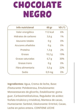 Helado Too good KETO Chocolate Negro 210gr en internet