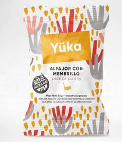 Alfajor Yuka membrillo x unidad